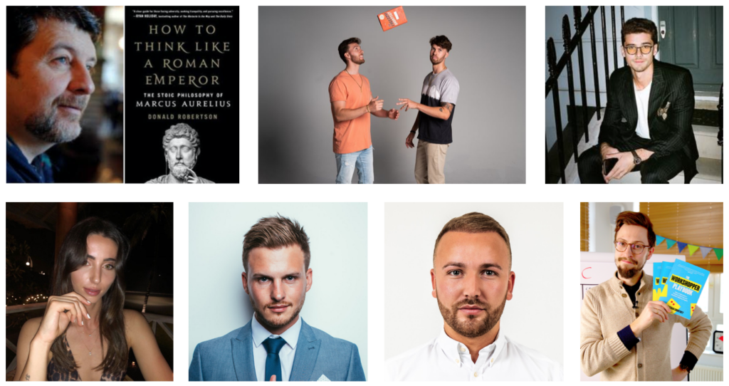 Image of several of Peyton's clients